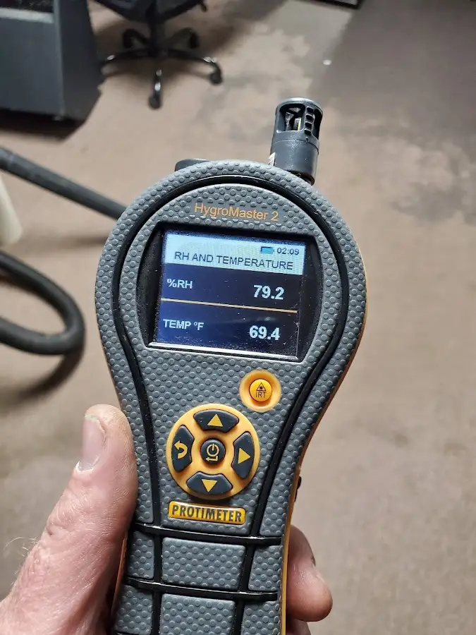 Moisture meter humidity assessment for Mold Remediation & Removal in Lake Wisconsin